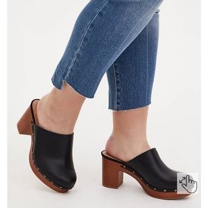 Torrid Black Clogs